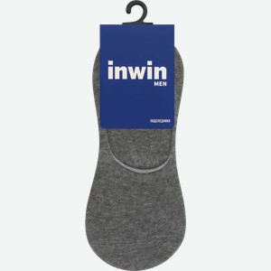 Подследники мужские INWIN цвет темно-серый меланж, Арт. EHL15055