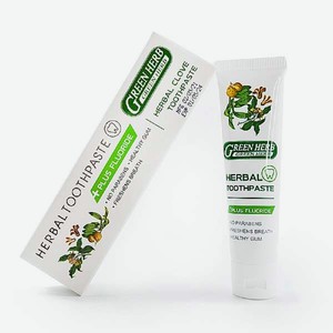 Зубная паста Green Herb без фтора 30 г