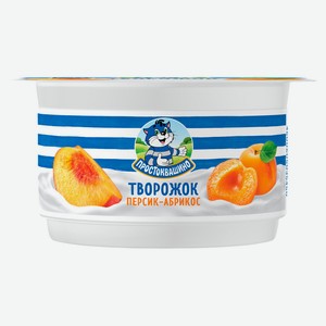 Творожок «Простоквашино» персик-абрикос 3,6% БЗМЖ, 110 г