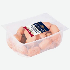 Сардельки Бахрушинъ Телячьи мини варёные 1кг, кг