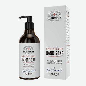 DR.MINERAL’S Жидкое мыло для рук на клеточном соке лекарственных трав, 400 мл