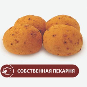 Булочки АШАН с луком, 4 шт х 60 г