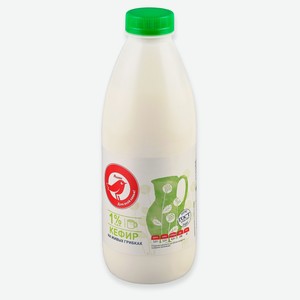 Кефир АШАН Красная птица 1% БЗМЖ, 900 мл