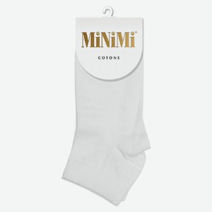 Носки женские Minimi COTONE 1201 белые, р. 35/38