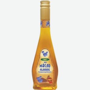 Масло льняное АРОМАТЫ ЖИЗНИ н/рафин, Россия, 250 мл