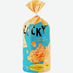 Хлебцы ЧТМ fantasy brands хрустящие кукурузные с морской солью, Беларусь, 95 г