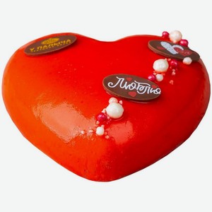 Торт У Палыча Подмосковная клубника бисквитный, 500г, 500 г