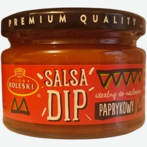 Соус Roleski Salsa Dip Tomato Pepper томатный 240г, 240 г