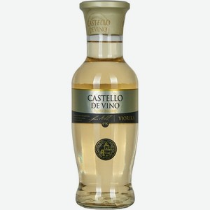 Вино Castello De Vino Viorika белое полусладкое 10-12% 1л, 1 л