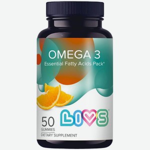 БАД Livs Omega-3 Orange 50шт., 50 шт