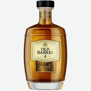 Коньяк Fathers Old Barrel 4-летний российский 40% 500мл, 500 мл