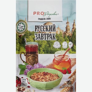 Гранола ЧТМ fantasy brands Русский завтра, Россия, 40 г