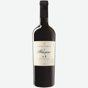 Вино Fanagoria Авторское №5 красное сухое 13-15% 750мл, 750 мл