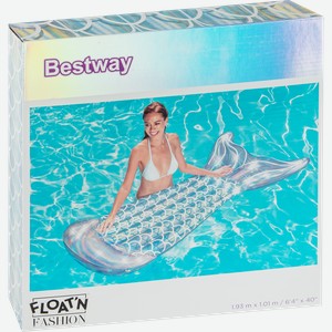 Матрас для плавания BESTWAY Русалка 177х89х20см, Арт. 43413