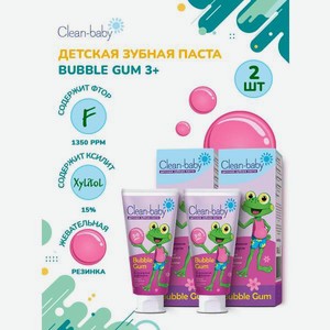Зубная паста Clean-baby с фтором Жевательная резинка