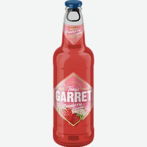 Пивной Напиток Tony s Garret Hard Strawberry-Guava Светл. Фильтр. Пастер. Ст/Б 0,4Л