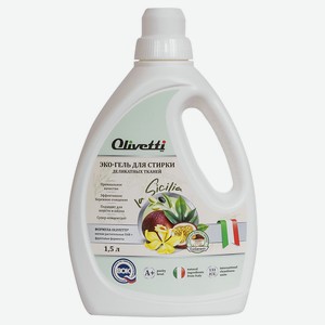 OLIVETTI Эко-Гель для стирки деликатных тканей, 1500 мл