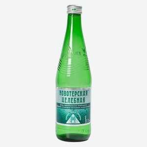 Вода Новотерская Целебная мин.леч-стол.газ.0,5л ст/б