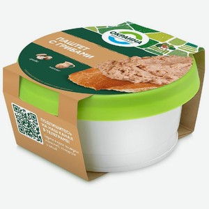 Паштет Окраина с грибами, 150г, 150 г