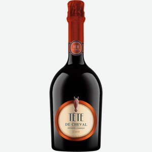 Вино игристое Tete de Cheval белое сладкое 12% 0.75л, 750 мл