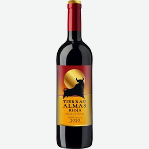 Вино Tierra De Almas Rioja красное сухое 13% 750мл, 750 мл