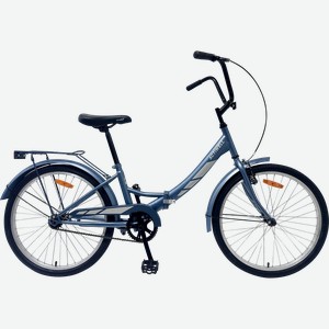 Велосипед складной Porter 24  1 скорость, изумрудный/синий, Арт. PRT24ST-U