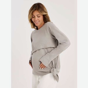 Лонгслив варенка для кормящих:l