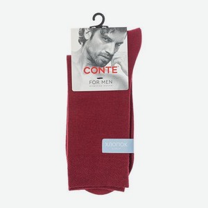 Носки мужские р.42-43 бордо Conte