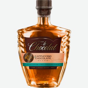 Коктейль LE CHOCOLAT со вкусом шоколада и капучино алк.30%, Россия, 0.5 L