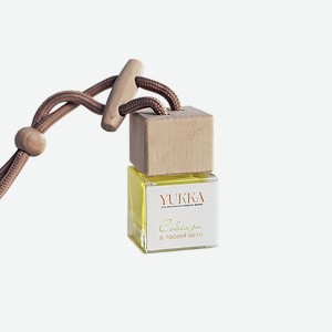 YUKKA СПА-МАСТЕРСКАЯ ОКСАНЫ МОРОЗ Ароматизатор автомобиля Автопарфюм с ароматом ЦВЕТОЧНАЯ ВАНИЛЬ, 8 мл