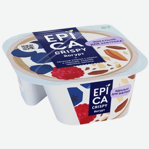 Йогурт  Epica  Crispy Мюсли и сушеные ягоды, 6,5%, 138 г