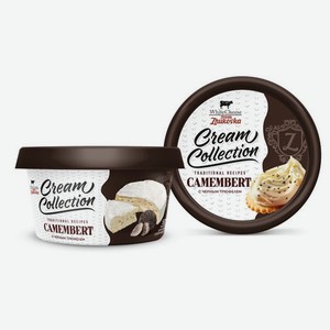 Сыр плавленый Камамбер WhiteCheese from Zhukovka с черным трюфелем 28% БЗМЖ, 125 г