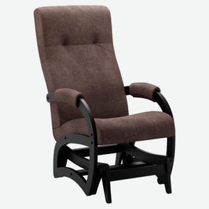 Кресло-маятник Рики коричневое,