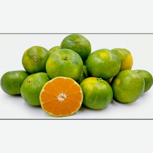 Мандарины свежие зеленые весовые