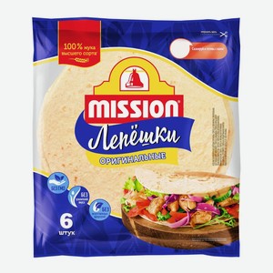 Лепешки Mission пшеничные оригинальные 6 шт. 250 г