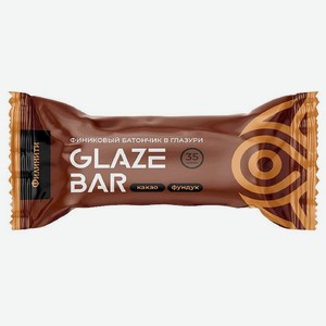 Батончик Филинити Glaze Bar финиковый с фундуком и какао глазированный 35г, 35 г