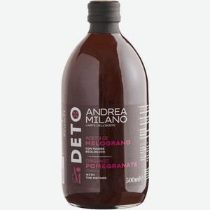 Уксус Andrea Milano органический гранатовый 500мл, 500 мл