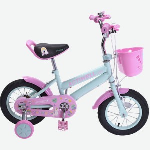 Велосипед детский ACTIWELL 12  бирюзовый/белый, Арт. KID-ST12-G