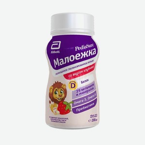 Смесь детская Pediasure Малоежка жидкая клубника 200 мл дизайн в ассортименте