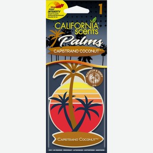 Освежитель воздуха California Scents Palms Кокос Капистрано для автомобиля