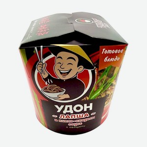Лапша удон с овощами в кисло-сладком соусе, 250 г