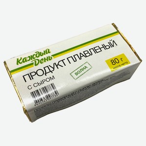 Сырный продукт плавленый волна «Каждый день» 40% ЗМЖ, 80 г