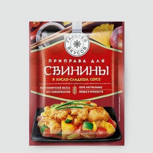 Приправа «Галерея вкусов» для свинины в кисло-сладком соусе, 37 г