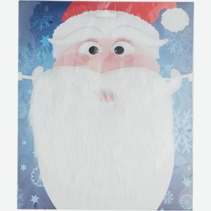 Борода Деда Мороза 1шт.