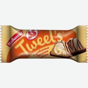 Конфеты 35 TWEEL S с дробленым арахисом и криспи Стабило 200