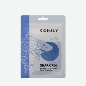 Гидрогелевая маска для лица с экстрактом акульего плавника Consly Shark Fin 20мл
