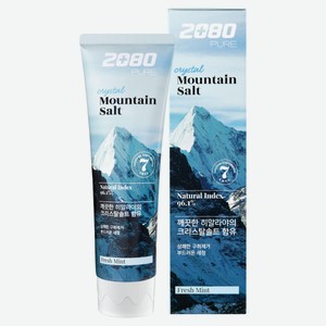 Зубная паста Dental Clinic 2080 Mountain Salt Fresh Mint Гималайская Соль Корея, 120 г