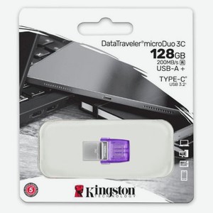 Флэш-накопитель Kingston DataTraveler microDuo 3C 128GB