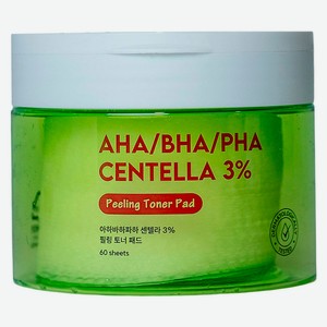 Пилинг-пэды ShinCos.Lab с экстрактом центеллы азиатской и комплексом кислот Корея, 60 шт