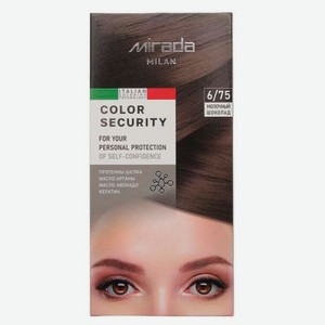 Краска для волос Mirada Milan Color security Молочный шоколад 6/75
